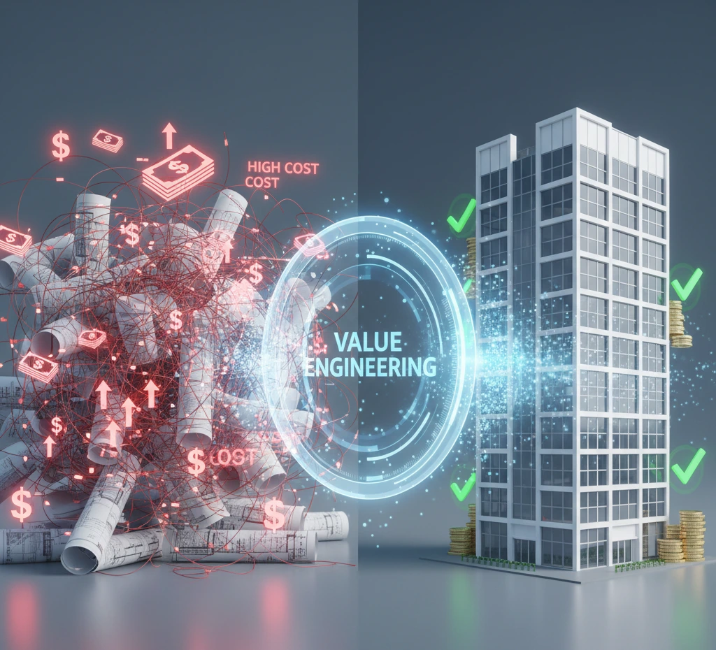 مفهوم مهندسی ارزش Value Engineering در فاز صفر