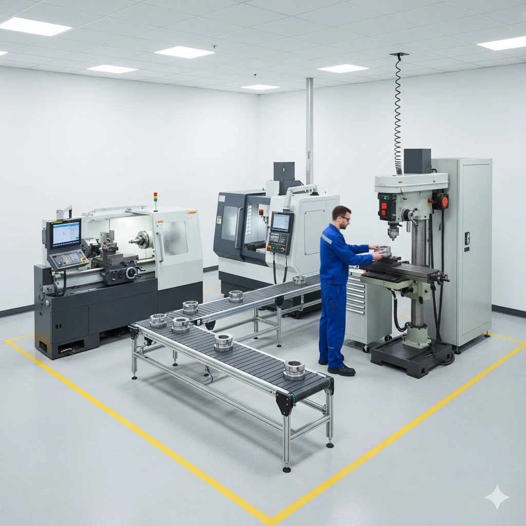 چیدمان سلولی Cellular Manufacturing قلب تولید ناب